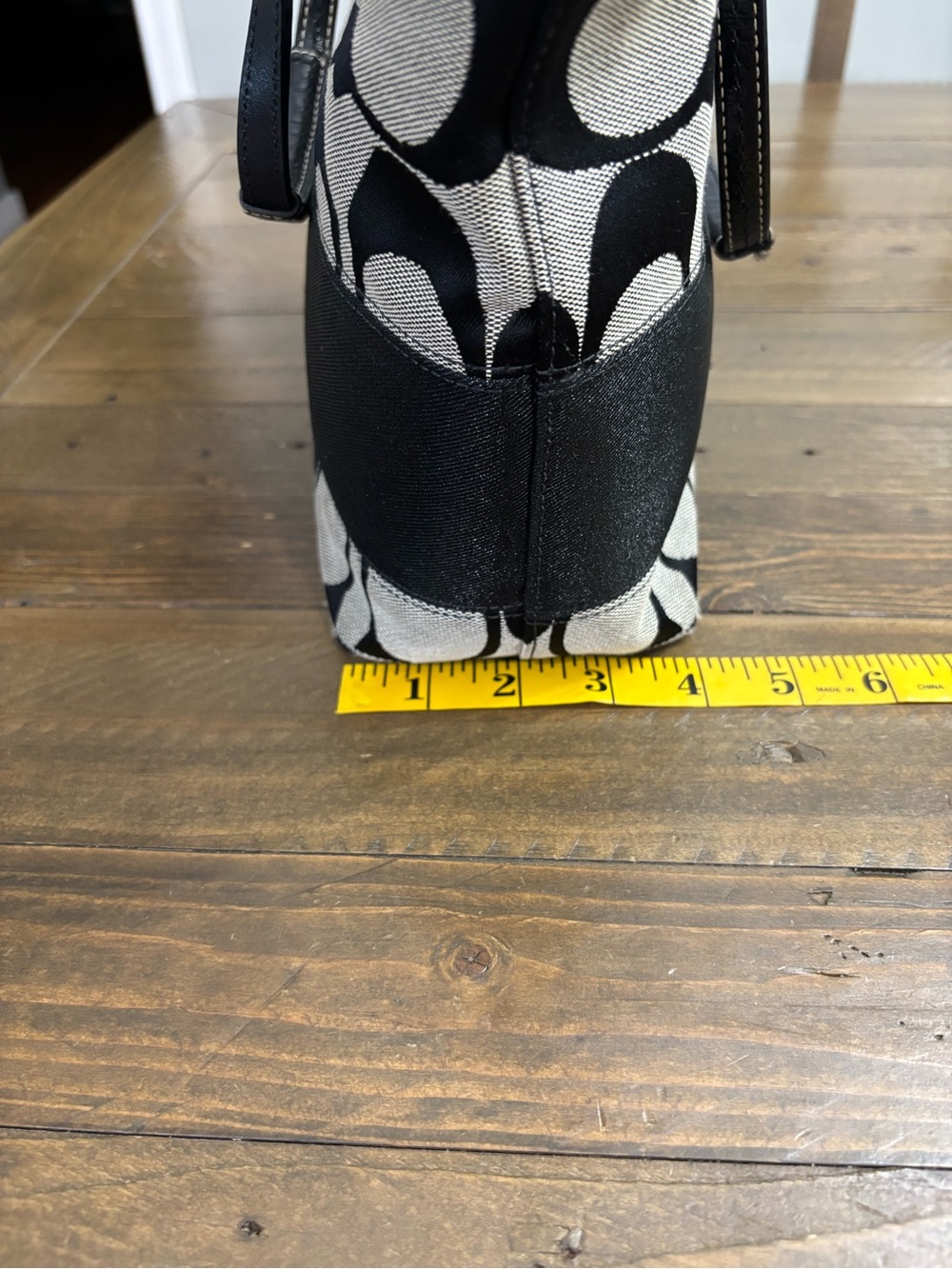 Coach Signature Stripe Tote F13548 - Picture 13 of 14